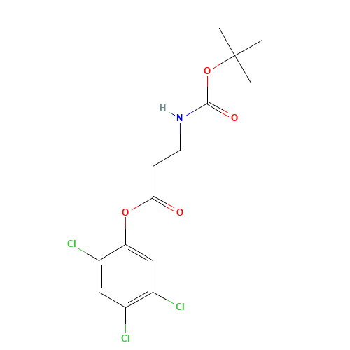 (2,4,5-trichlorophenyl) 3-[(2-methylpropan-2-yl)oxycarbonylamino]propanoate (CAS: 3303-86-4) - Related Chemical Product