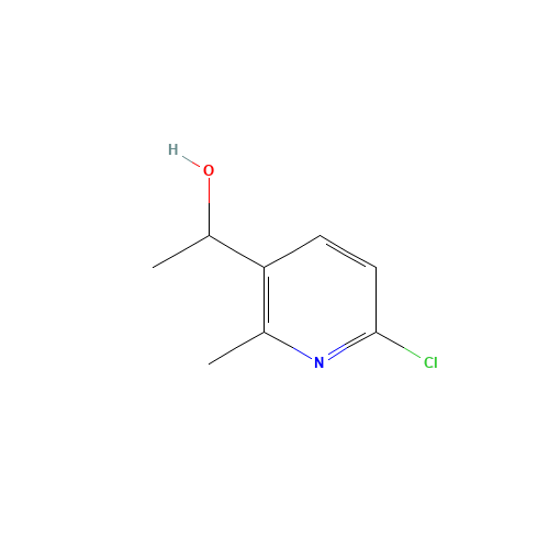 1-(6-chloro-2-methylpyridin-3-yl)ethanol (CAS: 1093880-33-1) - Related Chemical Product