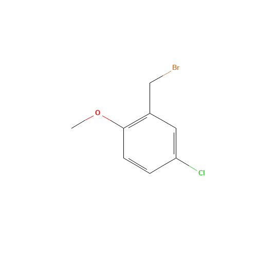 2-(bromomethyl)-4-chloro-1-methoxybenzene (CAS: 58735-58-3) - Related Chemical Product