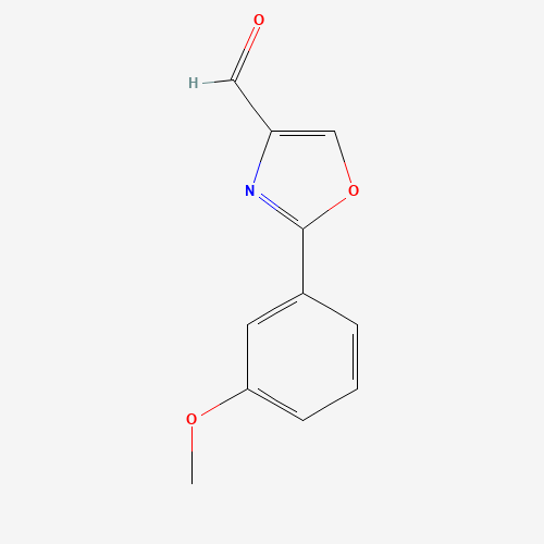 2-(3-methoxyphenyl)-1,3-oxazole-4-carbaldehyde (CAS: 885272-93-5) - Related Chemical Product