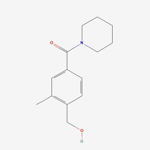 [4-(hydroxymethyl)-3-methylphenyl]-piperidin-1-ylmethanone (CAS: 1423070-21-6) - Related Chemical Product
