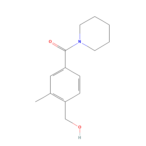 [4-(hydroxymethyl)-3-methylphenyl]-piperidin-1-ylmethanone (CAS: 1423070-21-6) - Related Chemical Product
