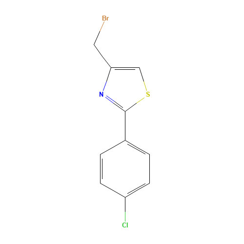 4-(bromomethyl)-2-(4-chlorophenyl)-1,3-thiazole (CAS: 835346-86-6) - Related Chemical Product