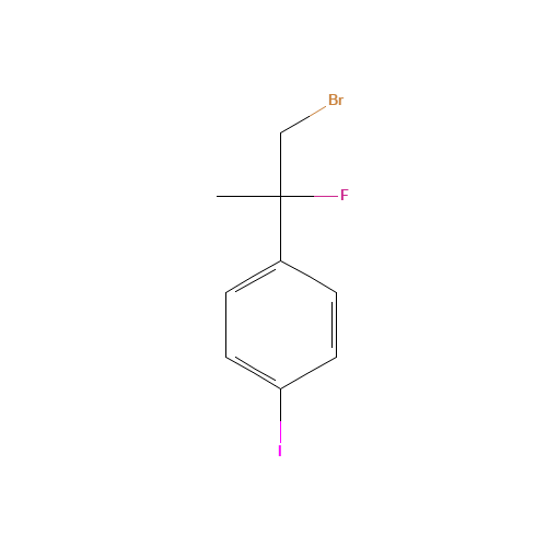 1-(1-bromo-2-fluoropropan-2-yl)-4-iodobenzene (CAS: 865101-46-8) - Related Chemical Product