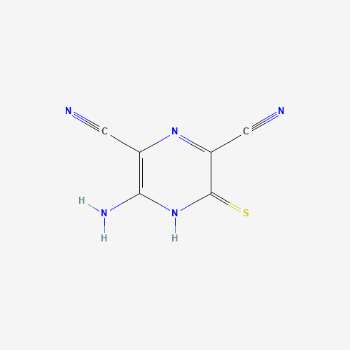 2-amino-6-sulfanylidene-1H-pyrazine-3,5-dicarbonitrile (CAS: 94053-73-3) - Related Chemical Product