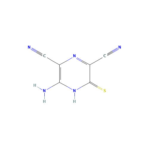 2-amino-6-sulfanylidene-1H-pyrazine-3,5-dicarbonitrile (CAS: 94053-73-3) - Related Chemical Product
