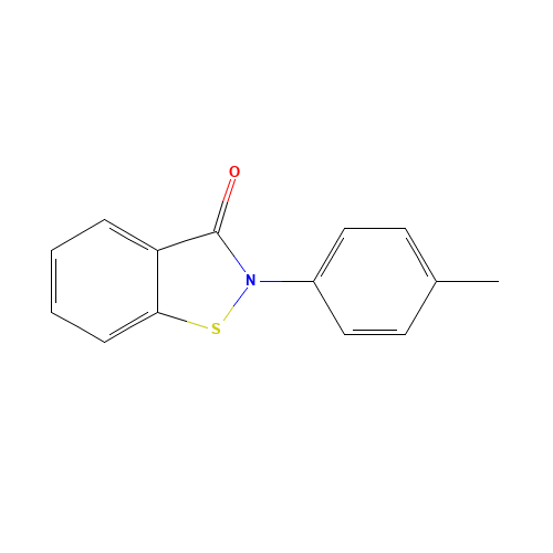 2-(4-methylphenyl)-1,2-benzothiazol-3-one (CAS: 2514-30-9) - Related Chemical Product