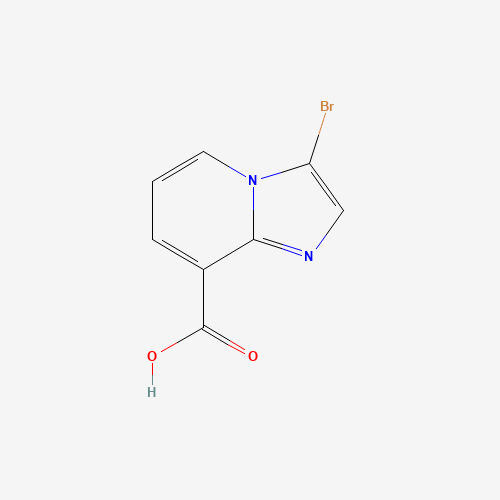 3-bromoimidazo[1,2-a]pyridine-8-carboxylic acid (CAS: 1116691-26-9) - Related Chemical Product