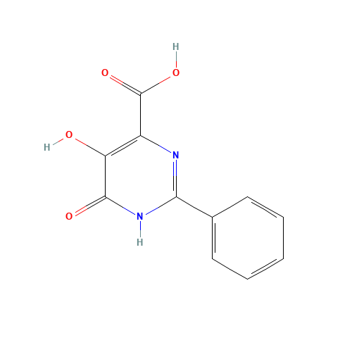 5-hydroxy-4-oxo-2-phenyl-1H-pyrimidine-6-carboxylic acid (CAS: 62222-38-2) - Related Chemical Product