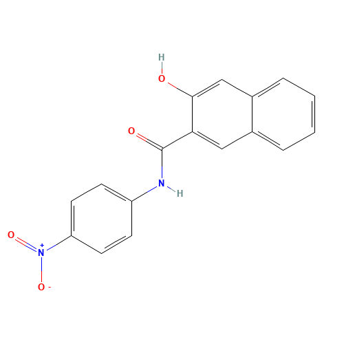 3-hydroxy-N-(4-nitrophenyl)naphthalene-2-carboxamide (CAS: 2208-20-0) - Related Chemical Product
