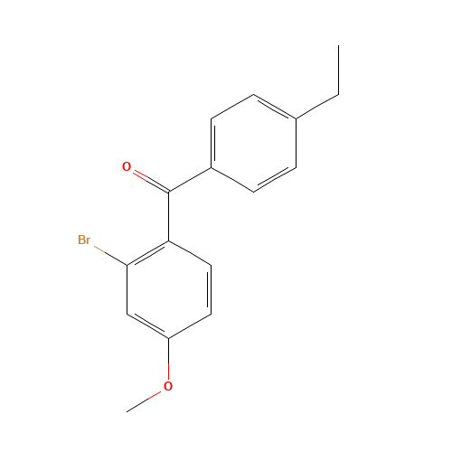 (2-bromo-4-methoxyphenyl)-(4-ethylphenyl)methanone (CAS: 1022983-60-3) - Related Chemical Product