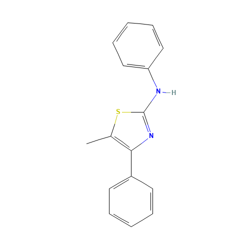 5-methyl-N,4-diphenyl-1,3-thiazol-2-amine (CAS: 93020-55-4) - Related Chemical Product