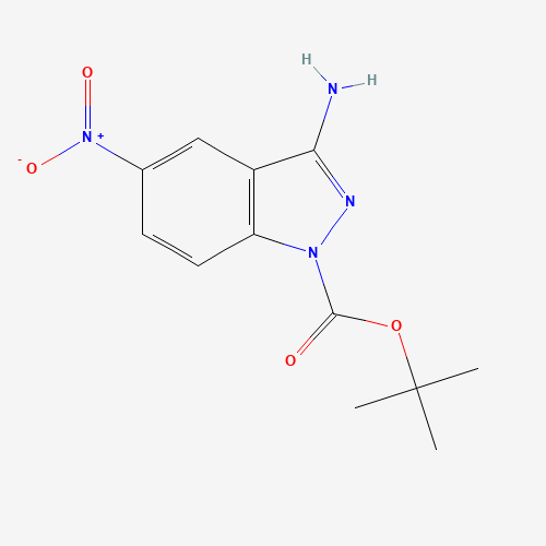 tert-butyl 3-amino-5-nitroindazole-1-carboxylate (CAS: 574729-25-2) - Related Chemical Product