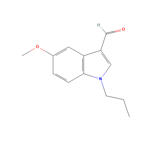5-methoxy-1-propylindole-3-carbaldehyde (CAS: 128600-67-9) - Related Chemical Product