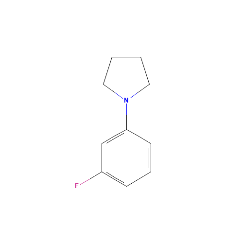 1-(3-fluorophenyl)pyrrolidine (CAS: 139909-17-4) - Related Chemical Product