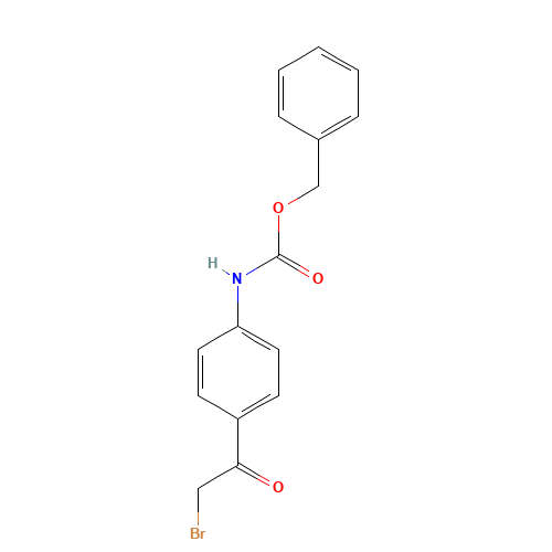 benzyl N-[4-(2-bromoacetyl)phenyl]carbamate (CAS: 157014-41-0) - Related Chemical Product