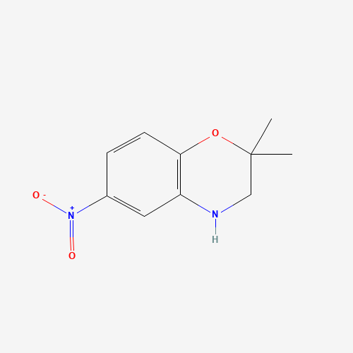 2,2-dimethyl-6-nitro-3,4-dihydro-1,4-benzoxazine (CAS: 136545-11-4) - Related Chemical Product
