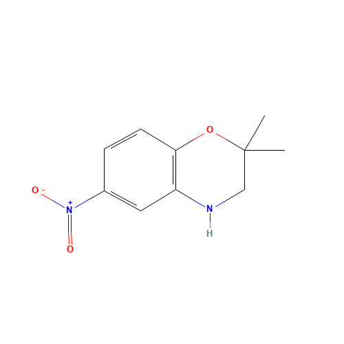 2,2-dimethyl-6-nitro-3,4-dihydro-1,4-benzoxazine (CAS: 136545-11-4) - Related Chemical Product