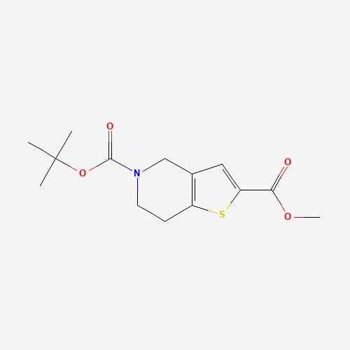 5-O-tert-butyl 2-O-methyl 6,7-dihydro-4H-thieno[3,2-c]pyridine-2,5-dicarboxylate (CAS: 1135123-74-8) - Related Chemical Product