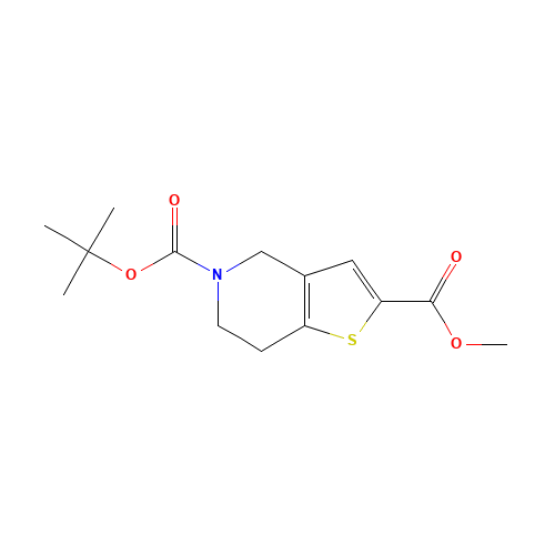 5-O-tert-butyl 2-O-methyl 6,7-dihydro-4H-thieno[3,2-c]pyridine-2,5-dicarboxylate (CAS: 1135123-74-8) - Related Chemical Product