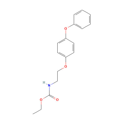 ethyl N-[2-(4-phenoxyphenoxy)ethyl]carbamate (CAS: 72490-01-8) - Related Chemical Product