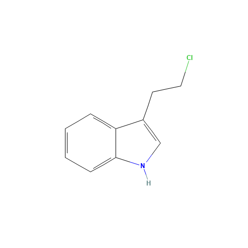 3-(2-chloroethyl)-1H-indole (CAS: 32933-86-1) - Related Chemical Product