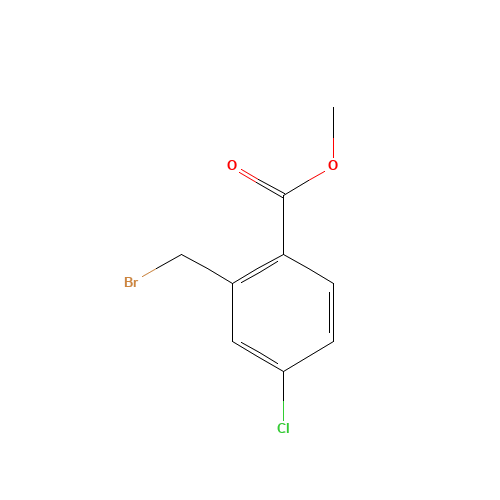 methyl 2-(bromomethyl)-4-chlorobenzoate (CAS: 145908-29-8) - Related Chemical Product