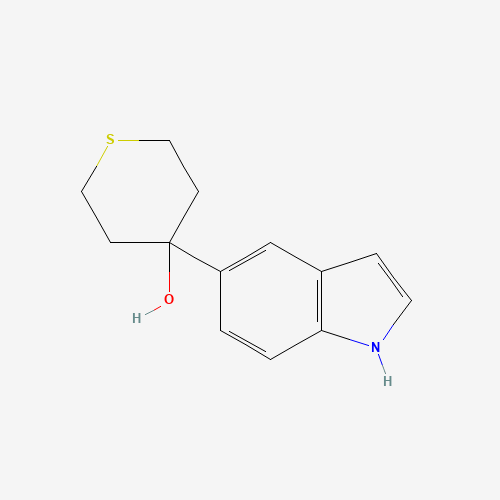 4-(1H-indol-5-yl)thian-4-ol (CAS: 885273-20-1) - Related Chemical Product