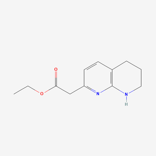 ethyl 2-(5,6,7,8-tetrahydro-1,8-naphthyridin-2-yl)acetate (CAS: 721920-80-5) - Related Chemical Product