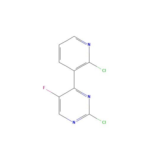 2-chloro-4-(2-chloropyridin-3-yl)-5-fluoropyrimidine (CAS: 870221-54-8) - Related Chemical Product