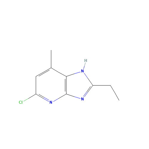 5-chloro-2-ethyl-7-methyl-1H-imidazo[4,5-b]pyridine (CAS: 133240-31-0) - Related Chemical Product