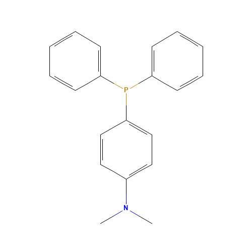 4-diphenylphosphanyl-N,N-dimethylaniline (CAS: 739-58-2) - Related Chemical Product