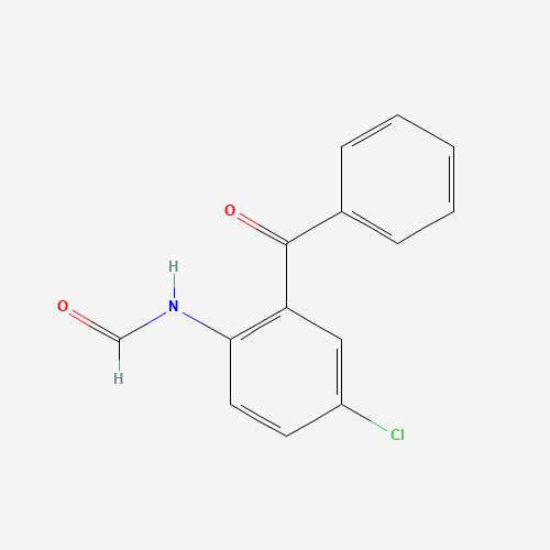 N-(2-benzoyl-4-chlorophenyl)formamide (CAS: 10352-28-0) - Related Chemical Product