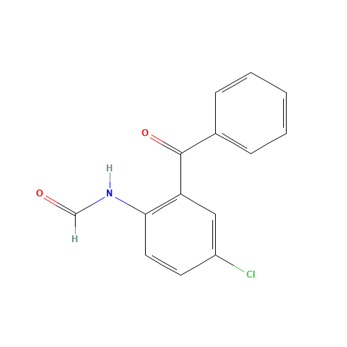 N-(2-benzoyl-4-chlorophenyl)formamide (CAS: 10352-28-0) - Related Chemical Product
