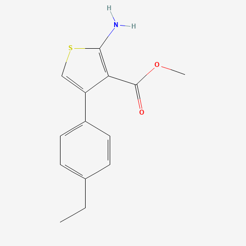 methyl 2-amino-4-(4-ethylphenyl)thiophene-3-carboxylate (CAS: 350989-89-8) - Related Chemical Product