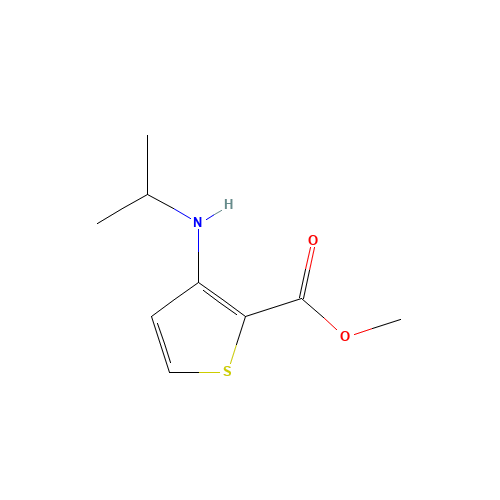 methyl 3-(propan-2-ylamino)thiophene-2-carboxylate (CAS: 153071-59-1) - Related Chemical Product