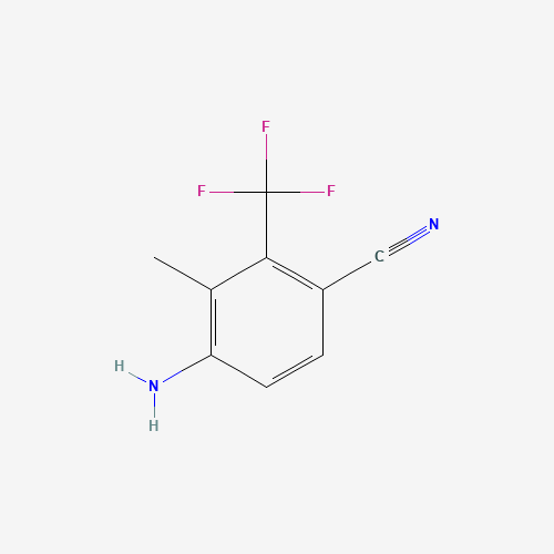 4-amino-3-methyl-2-(trifluoromethyl)benzonitrile (CAS: 573764-86-0) - Related Chemical Product