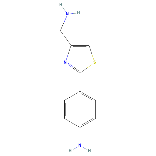 4-[4-(aminomethyl)-1,3-thiazol-2-yl]aniline (CAS: 885280-72-8) - Related Chemical Product