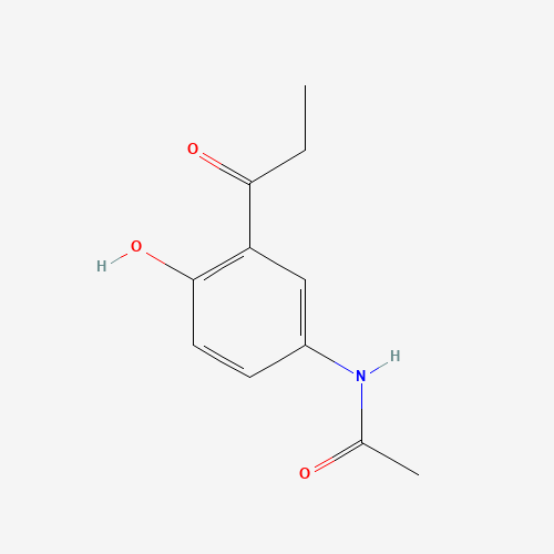 N-(4-hydroxy-3-propanoylphenyl)acetamide (CAS: 99855-34-2) - Related Chemical Product