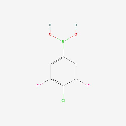 (4-chloro-3,5-difluorophenyl)boronic acid (CAS: 864759-63-7) - Related Chemical Product