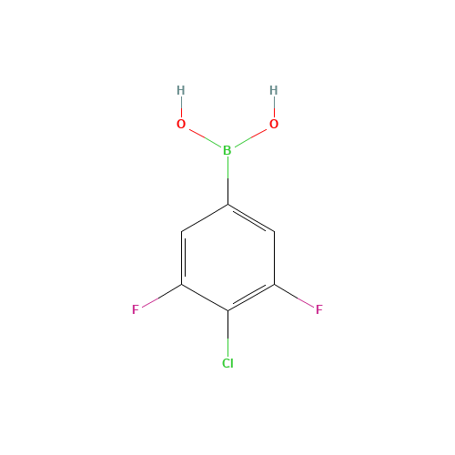(4-chloro-3,5-difluorophenyl)boronic acid (CAS: 864759-63-7) - Related Chemical Product