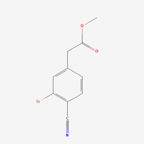 methyl 2-(3-bromo-4-cyanophenyl)acetate (CAS: 1237118-67-0) - Related Chemical Product