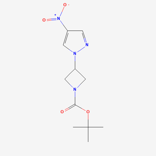 tert-butyl 3-(4-nitropyrazol-1-yl)azetidine-1-carboxylate (CAS: 1314987-79-5) - Related Chemical Product