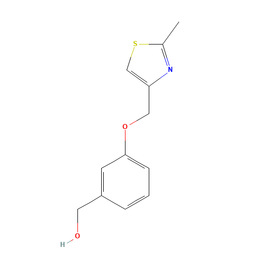 [3-[(2-methyl-1,3-thiazol-4-yl)methoxy]phenyl]methanol (CAS: 1042809-93-7) - Related Chemical Product