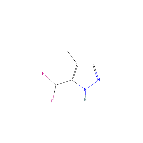 5-(difluoromethyl)-4-methyl-1H-pyrazole (CAS: 1245772-27-3) - Related Chemical Product