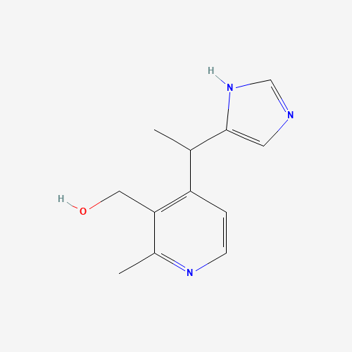 [4-[1-(1H-imidazol-5-yl)ethyl]-2-methylpyridin-3-yl]methanol (CAS: 1239649-43-4) - Related Chemical Product