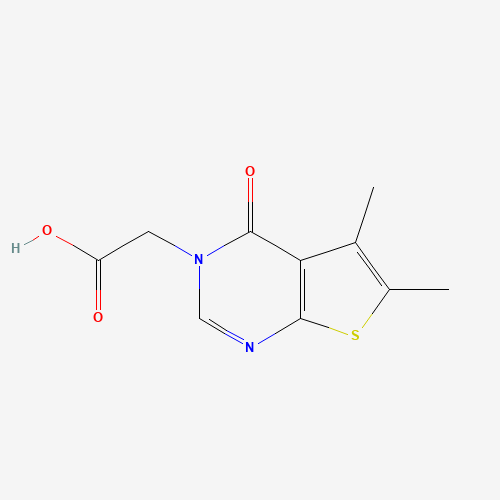 2-(5,6-dimethyl-4-oxothieno[2,3-d]pyrimidin-3-yl)acetic acid (CAS: 371136-36-6) - Related Chemical Product