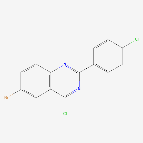 6-bromo-4-chloro-2-(4-chlorophenyl)quinazoline (CAS: 885277-66-7) - Related Chemical Product