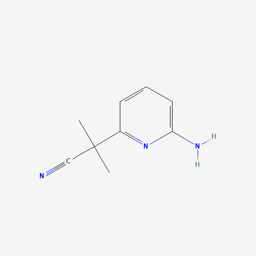 2-(6-aminopyridin-2-yl)-2-methylpropanenitrile (CAS: 1446793-19-6) - Related Chemical Product