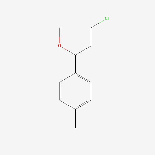1-(3-chloro-1-methoxypropyl)-4-methylbenzene (CAS: 6968-70-3) - Related Chemical Product